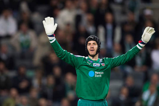 Helsingborgs målvakt Matt Pyzdrowski