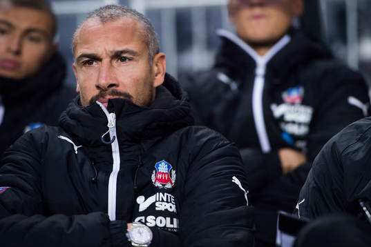 Helsingborgs manager Henrik Larsson