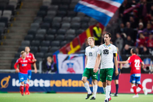 Hammarbys Philip Haglund deppar