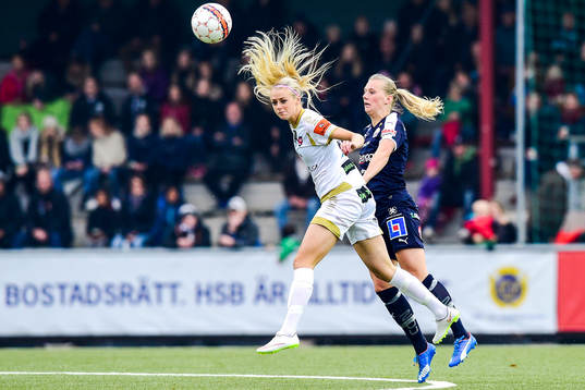 Rosengårds Amanda Ilestedt och Linköpings Stina
