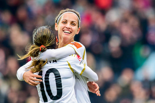 Rosengårds Natasa Andonova jublar