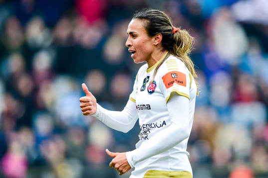 Rosengårds Marta Viera Da Silva jublar