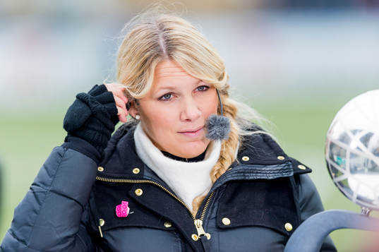 TV4 sports expert Anna Brolin