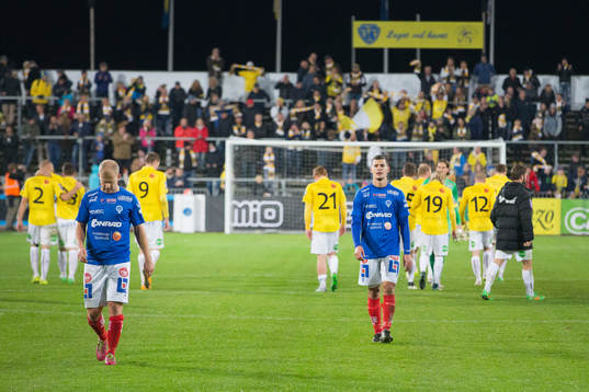 Åtvidabergs spelare deppar