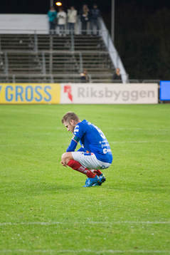 Åtvidabergs Daniel Hallingström deppar