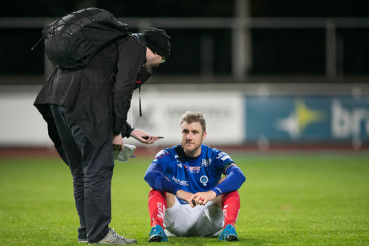 Åtvidabergs Daniel Hallingström deppar
