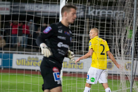 Falkenbergs Rasmus Sjöstedt deppar