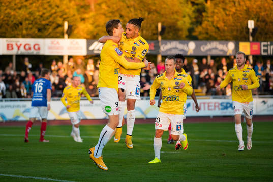 Falkenbergs Gustaf Nilsson och Alexander Jakobsen och Carl