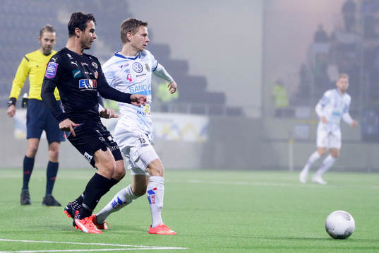 Örebros Nordin Gerzic och Gefles Johan Bertilsson