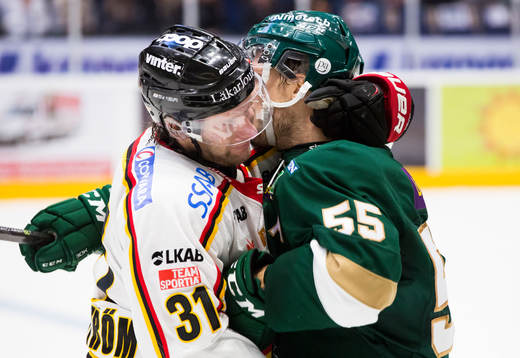 Luleås Jonathan Granström och Färjestads Ole-Kristian