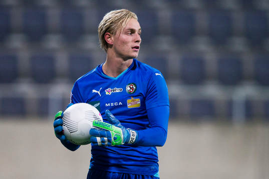 Örebros målvakt Jacob Rinne