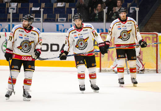 Luleås <l11, Craig Schira och Brendan Mikkelson deppar
