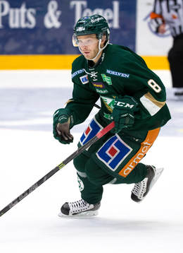 Färjestads Johan Olofsson i action