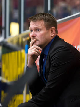 Luleås tränare Joakim Fagervall deppar