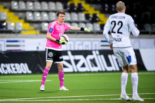 Sundsvalls målvakt Lloyd Saxton