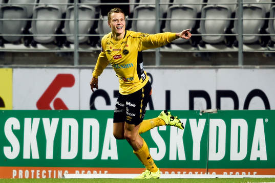 Elfsborgs Viktor Claesson jublar
