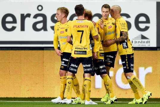 Elfsborgs Viktor Claesson firar