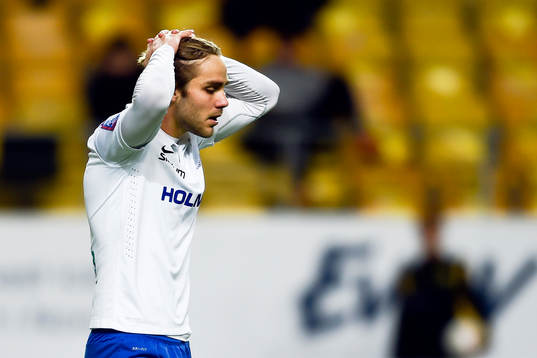 Norrköpings Christoffer Nyman deppar