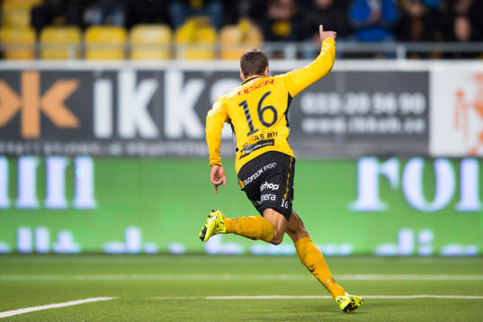 Elfsborgs Viktor Claesson jublar