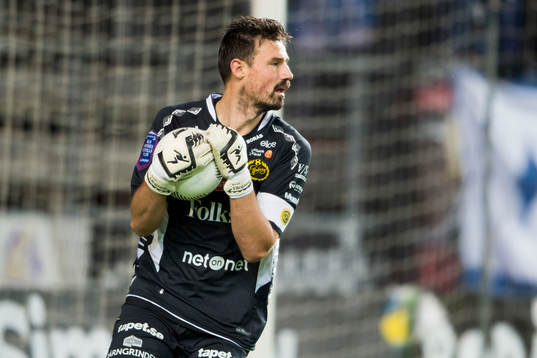Elfsborgs målvakt Kevin Stuhr Ellegaard