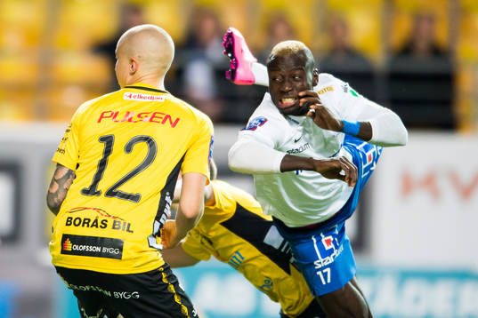 Norrköpings Alhaji Kamara reducerar till 3-2