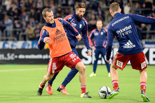 IFK Göteborgs Hjalmar Jonsson och Mattias Bjärsmyr
