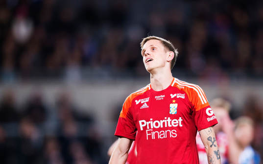 IFK Göteborgs Sören Rieks deppar