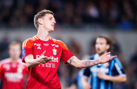 IFK Göteborgs Sören Rieks deppar