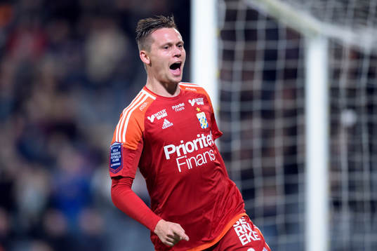 IFK Göteborgs Jakob Ankersen jublar