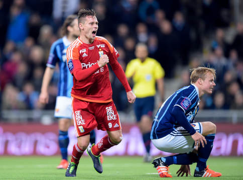 IFK Göteborgs Jakob Ankersen jublar