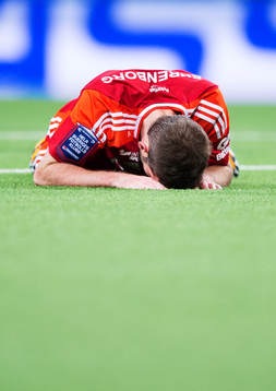 IFK Göteborgs Emil Salomonsson deppar