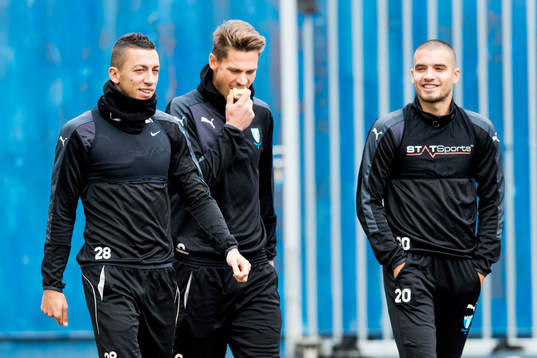 Malmös Nikola Djurdjic, Markus Rosenberg och Vladimir