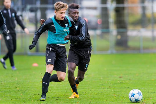 Malmös Mattias Svanberg och Pa Konate