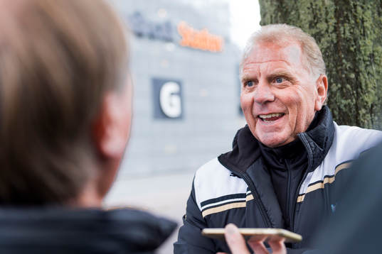 Malmö FFs fd manager Bob Houghton