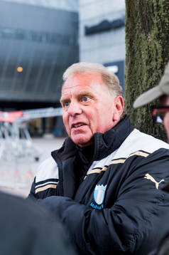 Malmö FFs fd manager Bob Houghton
