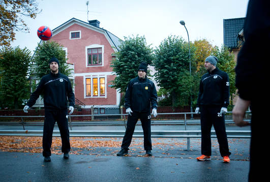 Brynäs Jacob Blomqvist, Pathrik Westerholm och Jörgen