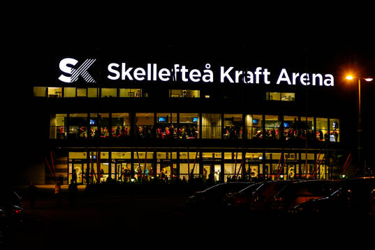 Skellefteå Kraft Arena exteriör