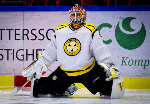 Brynäs målvakt Felix Sandström