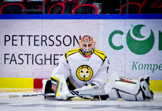 Brynäs målvakt Felix Sandström