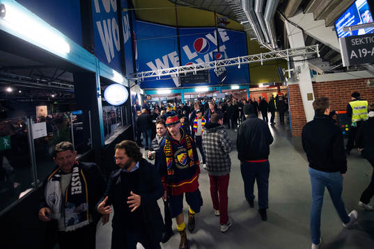 Besökare på Hovet