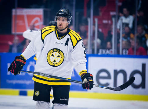 Brynäs Lukas Kilström deppar