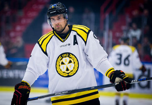 Brynäs Lukas Kilström deppar