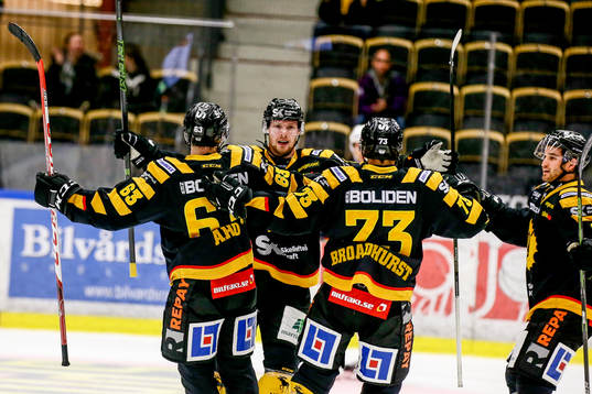 Skellefteås Sebastian Aho, Martin Lundberg, Terry