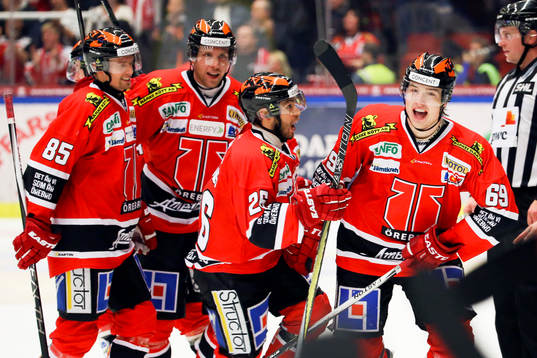 under ishockeymatchen i SHL mellan Örebro och Brynäs