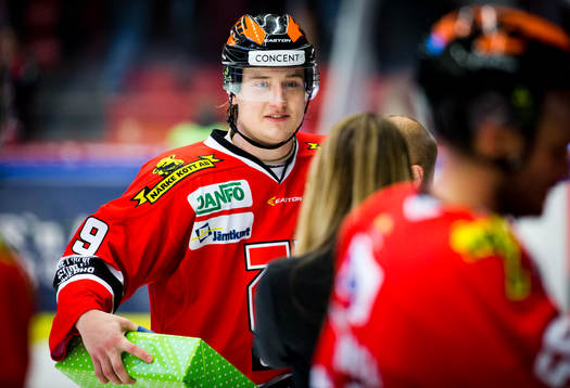 Örebros Alexander Anderberg får pris som matchens lirare