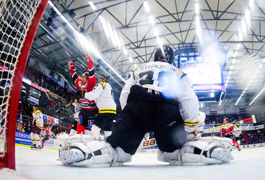 Örebros Alexander Anderberg gör 3-3 (ej i bild) och