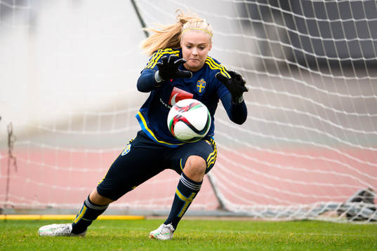 Sveriges målvakt Hilda Carlén