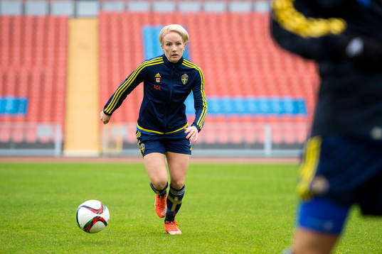 Sveriges Petra Larsson