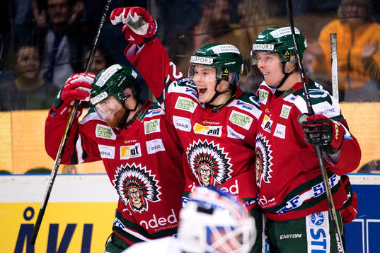 Frölundas Robin Figren, Artturi Lehkonen och Christoffer
