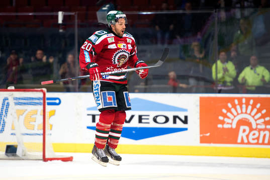 Frölundas Joel Lundqvist tackar publiken
